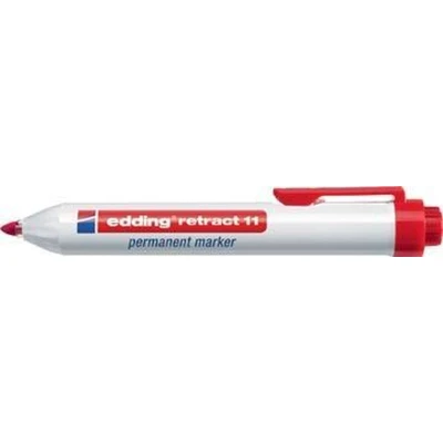 Afbeelding van Edding Permanentmarker rood streepbreedte 1,5 3 mm ronde punt 10 stuks 4 11002