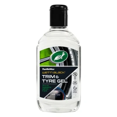 Afbeelding van Turtle Wax 53144 Natte &amp; Zwarte Auto Trim Bandengel All In One 300ml