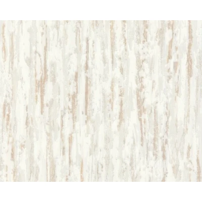 Afbeelding van Patroon behang slaapkamer Papiertapete Beige / Creme Bruin Wit 240958 Online bestellen