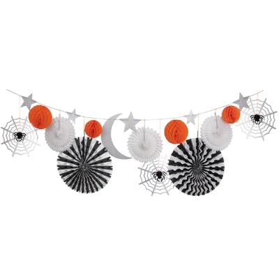 Afbeelding van Luxe slinger Halloween honeycomb Meri