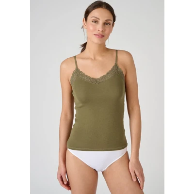 Afbeelding van Damart Hemdje kant Thermolactyl Sensitive Vrouwen Groen 54 56 (XXL)