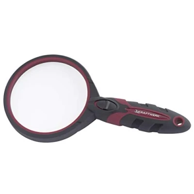 Afbeelding van Kraftwerk 3341 Vergrootglas met LED licht