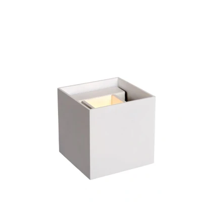 Afbeelding van Lucide XIO Wandlamp LED Dimb. G9 Wit Square