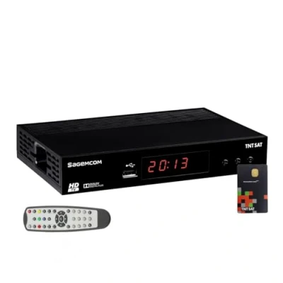 Afbeelding van Sagemcom Satelliet Decoder HD Astra Nr. 1 + TNTSAT V6 kanalen, Franse ontvanger