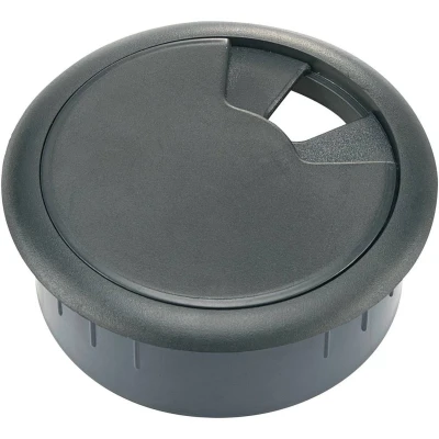 Afbeelding van TRU COMPONENTS 530045 Kabeldoorvoering Voor werkblad Montagegat: 60 mm ABS Zwart 1 stuk(s)