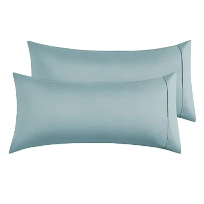 Afbeelding van Kussenslopen Voor Tweepersoonsbed 50x90 cm, Set van 2 Microvezel met Envelopsluiting Groen