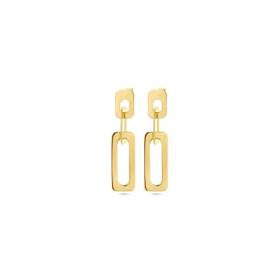 Afbeelding van Oorringen Gedraaid Zilver Gerhodineerd Tijdloos &amp; Elegant Design