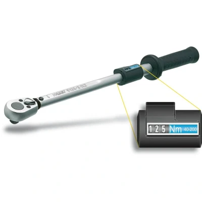 Afbeelding van Hazet 5123 2CLT Momentsleutel Met omschakelbare ratel 1/2 (12.5 mm) 60 320 Nm