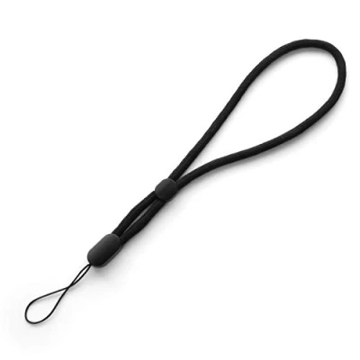 Afbeelding van trage.band® verstelbare robuuste korte polsband/wrist strap, zwart
