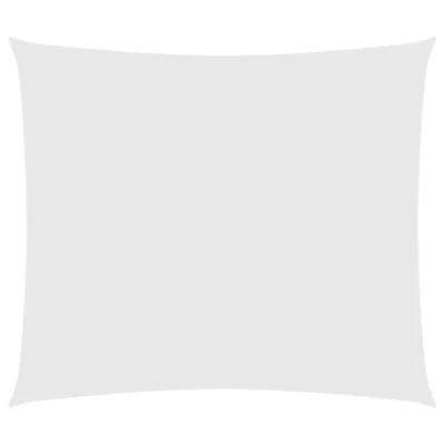 Afbeelding van Zonnescherm rechthoekig 2,5x3 m oxford stof wit