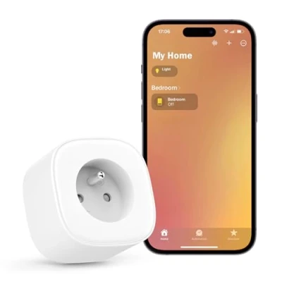 Afbeelding van Meross WiFi Smart Plug, Plug met spraakbediening, afstandsbediening en tijdfunctie, werkt Alexa, Apple HomeKit Google Home