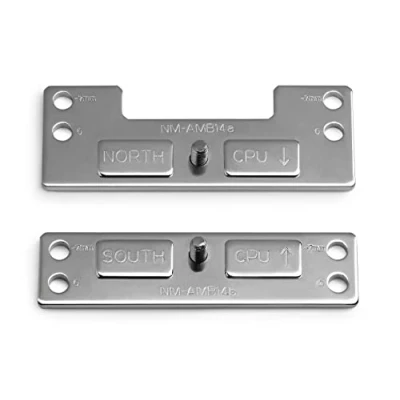 Afbeelding van Noctua NM AMB14, Offset AMD AM5 Montagebeugels voor Verhoogde Koelprestaties (Zilver)