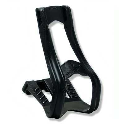 Afbeelding van 26538var a2 pedaalhaak zonder riem voor MTB KLEUR ZWART SIZE S M