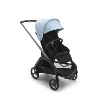 Afbeelding van Bugaboo Dragonfly Kinderwagen Compleet Graphite Black/Skyline Blue