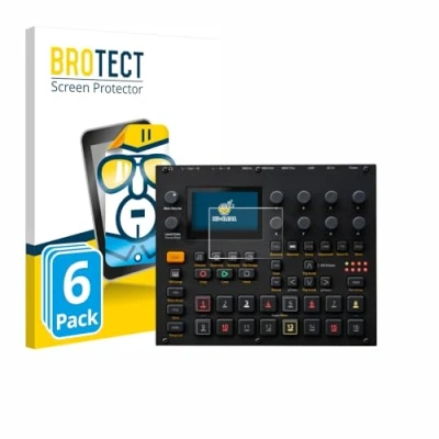 Afbeelding van BROTECT Screenprotector voor Elektron Digitakt II Folie Beschermfolie transparant (6 Stuks)