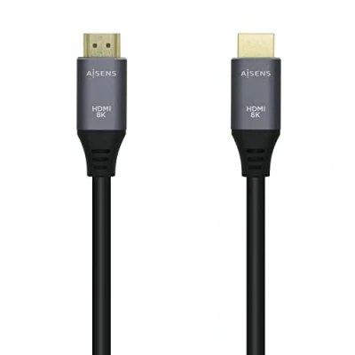 Afbeelding van HDMI Kabel Aisens A150 0426 Zwart Zwart/Gris 1 m