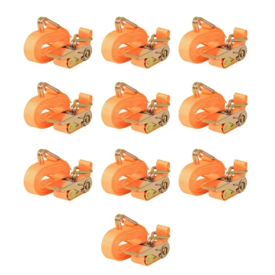 Afbeelding van Spanbanden 0,4 ton 6mx25mm oranje 10 st