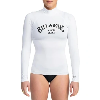 Afbeelding van Billabong Heren Logo Surf Lange Mouw Lycra Vest Whit