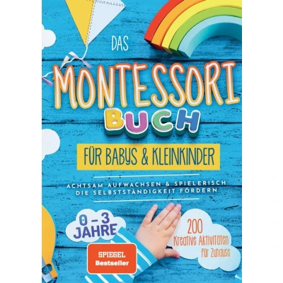 Afbeelding van Das Montessori Buch für Babys und Kleinkinder (S/W Version)