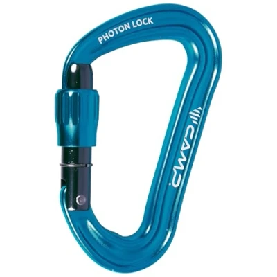 Afbeelding van CAMP Unisex&#039;s Photon Lock Karabijnhaak, Blauw, One Size