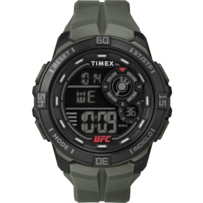 Afbeelding van Timex UFC Rush TW5M59400 Horloge Siliconen Groen Ø 52 mm