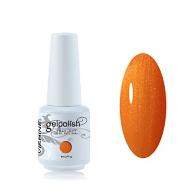 Afbeelding van Vishine Soak Off nagellak 8ml, semi permanent, UV, LED, gel, manicure, onderlak, donkerroze (1531)
