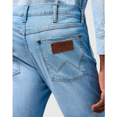Afbeelding van Wrangler Larston Slim fit jeans, Heren, Maat: 32x30, Slate shade
