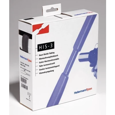 Afbeelding van HellermannTyton 308 31200 Krimpkous zonder lijm Zwart 12 mm 4 Krimpverhouding:3:1 5 m