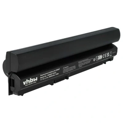 Afbeelding van vhbw Li Ion batterij compatibel met Dell Latitude E6120, E6220, E6230, E6320, E6320 XFR, E6330 Notebook Laptop Vervanging voor 9GXD5, 0F7W7V (6600mAh, 11.1V, 73.26Wh, zwart)