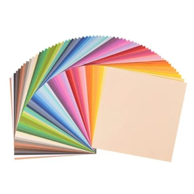 Afbeelding van Florence Karton Assortiment 305x305mm Gladde textuur 216g 60 vellen