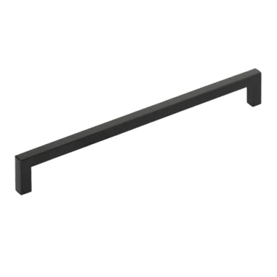 Afbeelding van Meubelgreep E8 BA 256 mm RVS zwart mat Stanggreep/relinggreep van SOTECH