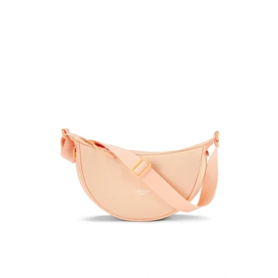 Afbeelding van Larkson Solveig Small HALF MOON Schoudertas, Maat: One Size, Peach