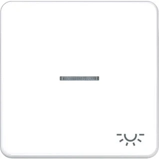 Afbeelding van Jung CD590KO5LWW Wipschakelaar licht Afdekking 1 voudig Alpine wit