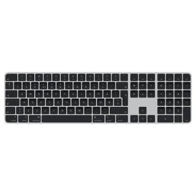 Afbeelding van Apple Magic Keyboard toetsenbord USB + Bluetooth QWERTY Noors Zilver, Zwart