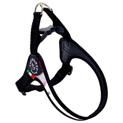 Afbeelding van Tre Ponti Fibbia Verstelbaar Tuig Roze&amp;Camouflage Hondenharnas 56 70 cm Tot 14 Kg