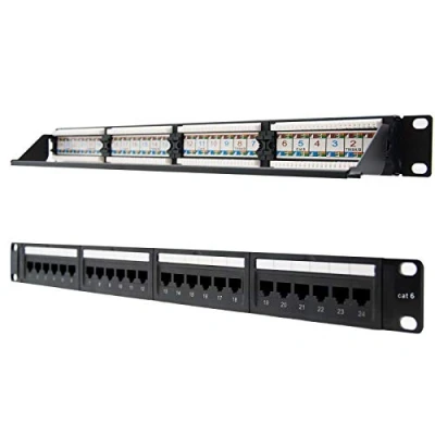 Afbeelding van Patch Panel 24 UTP Poorten Categorie 6 NANOCABLE 10.21.3124 19&quot; RJ45