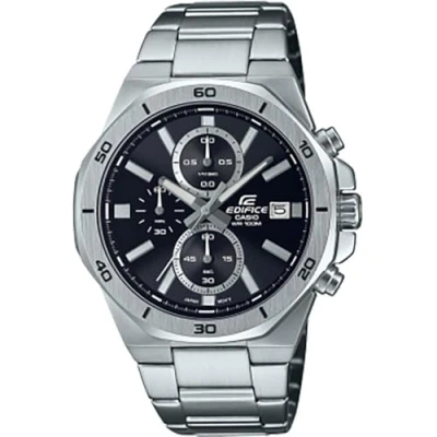 Afbeelding van Casio Edifice EFV 640D 1AVUEF horloge inStock ZilverkleurZwart