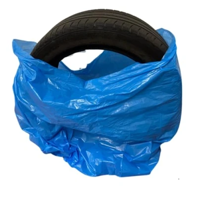 Afbeelding van BAKOKI set van 4 bandentassen, beschermhoezen, wielhoezen, scheurvaste en stabiele bandenopslag, bandentassen tot 20 inch, bandenzakken, stuks