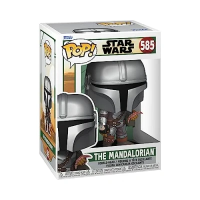 Afbeelding van Star Wars: The Book of Boba Fett Funko Pop Vinyl: Mandolorian with Pouch