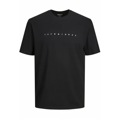 Afbeelding van Jack &amp; Jones Jjestar JJ SS NOOS PLS Tshirt print, Heren, Maat: 3XL, Black