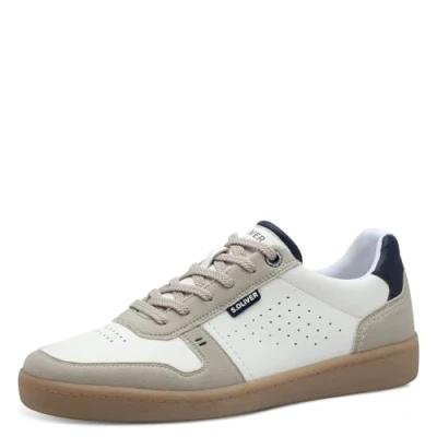 Afbeelding van s.Oliver Low 5 13654 44 Sneakers voor heren, wit, 41 EU, EU