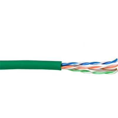 Afbeelding van ACT CAT5E U/UTP soepel patch groen 100 m