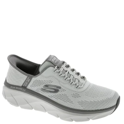 Afbeelding van Skechers Slip ins: D&#039;Lux Walker 2.0 Rezinate, Mannen, Grijs, Sneakers, maat: 42,5