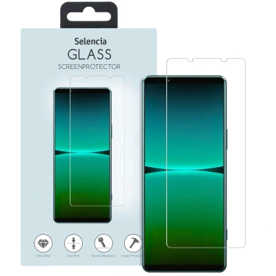 Afbeelding van Screenprotector Sony Xperia 5 IV: Selencia Gehard Glas