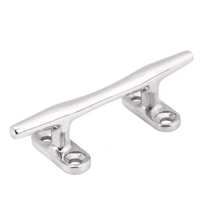 Afbeelding van 4&quot; RVS Boot Dock Deck Cleat Flat Top Base Heavy Duty voor Marine Yacht Boot/jacht onderdelen en accessoires