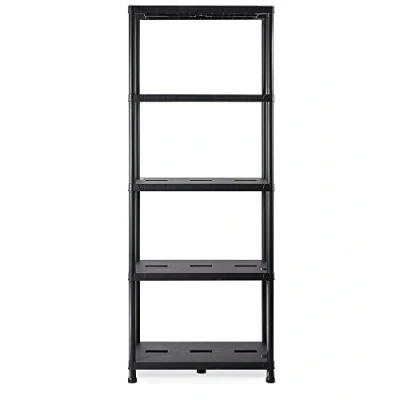 Afbeelding van Ondis24 Plank, opbergrek, 71 x 35 180 (H) cm, steekrek, kunststof rek, 15 inch heavy duty tot kg belastbaar