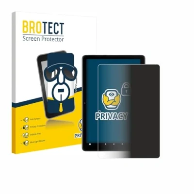 Afbeelding van BROTECT privacy screenprotector voor Amazon Fire HD 10 2021 (11. Gen.) Folie Beschermfolie Blauwlichtfilter