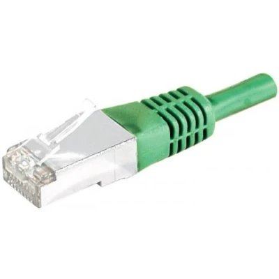 Afbeelding van Connect 30 m volledig koper RJ45 Cat.6 S/FTP patchkabel groen