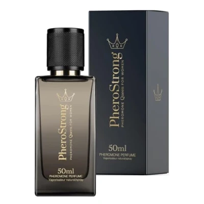 Afbeelding van PheroStrong Queen Feromonen spray voor vrouwen Zwart