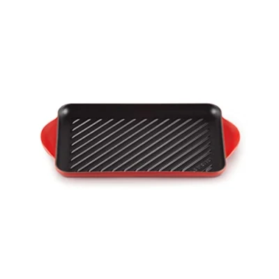 Afbeelding van Grillplaat Le Creuset Rechthoekig Kersenrood 32 x 22 cm